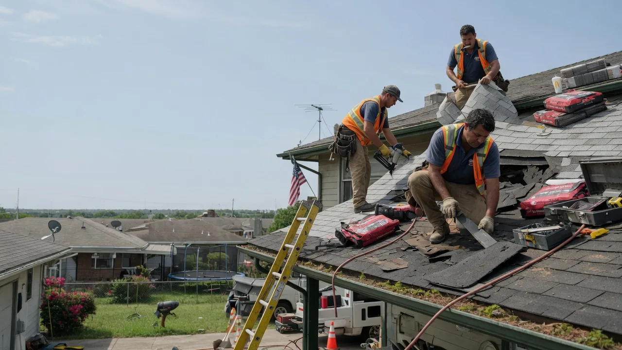 Roof Repair in Dime Box, TX near me